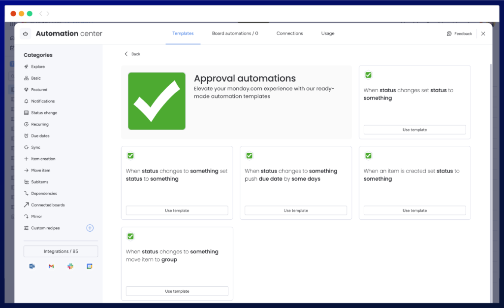 Approval automations by AppFox - Approvals for monday.com